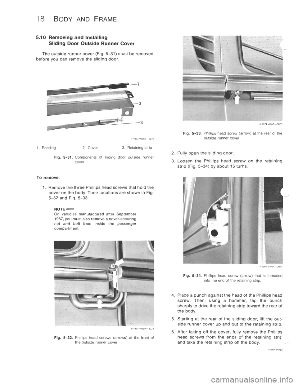 VOLKSWAGEN T2 1968  Service Manual 