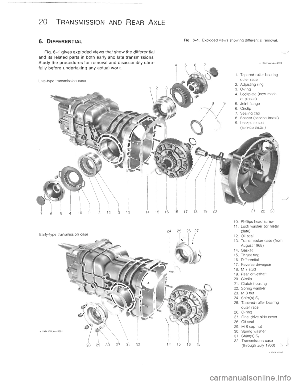 VOLKSWAGEN T2 1968  Service Manual 