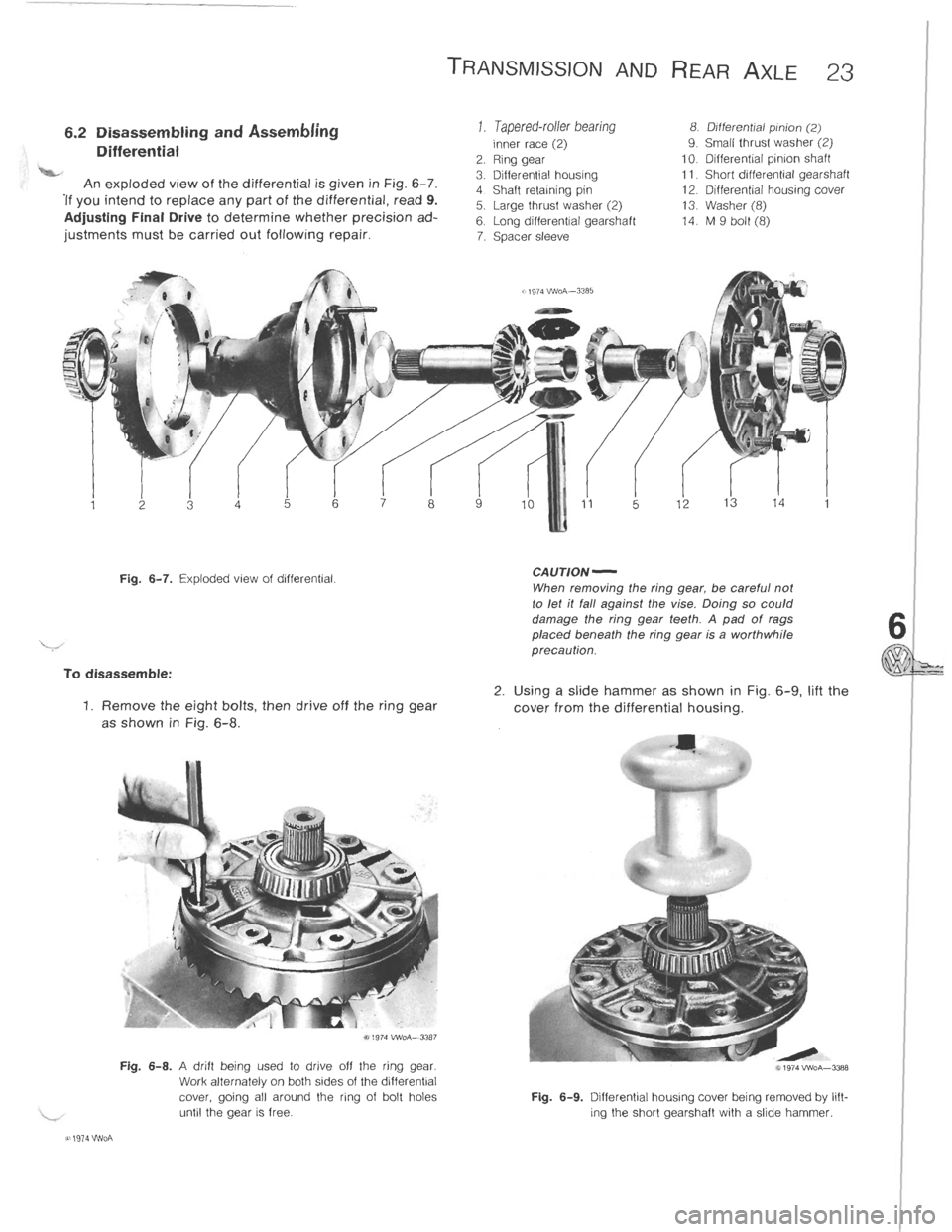 VOLKSWAGEN T2 1968  Service Manual 