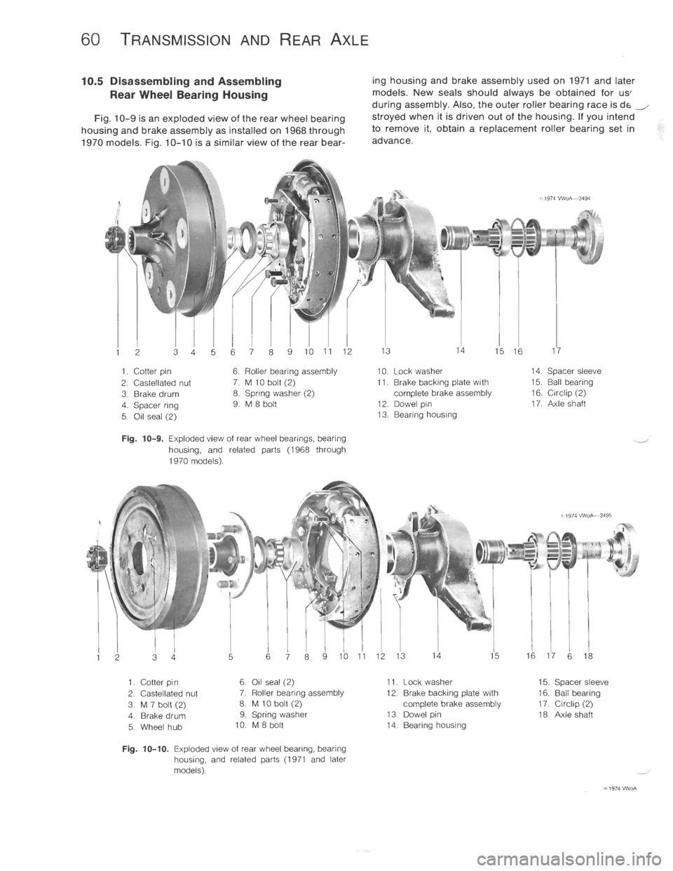 VOLKSWAGEN T2 1968  Service Manual 