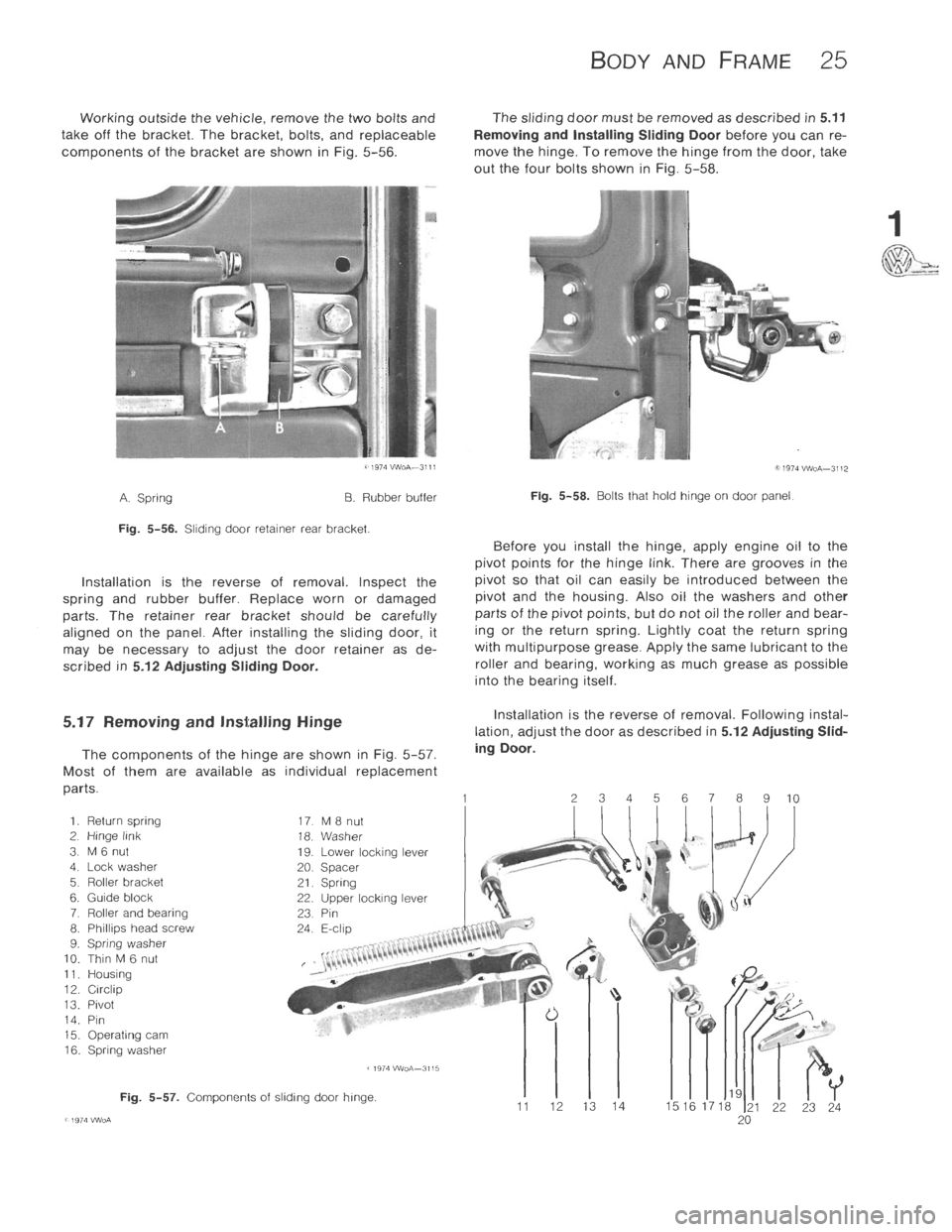 VOLKSWAGEN T2 1968  Service Manual 
