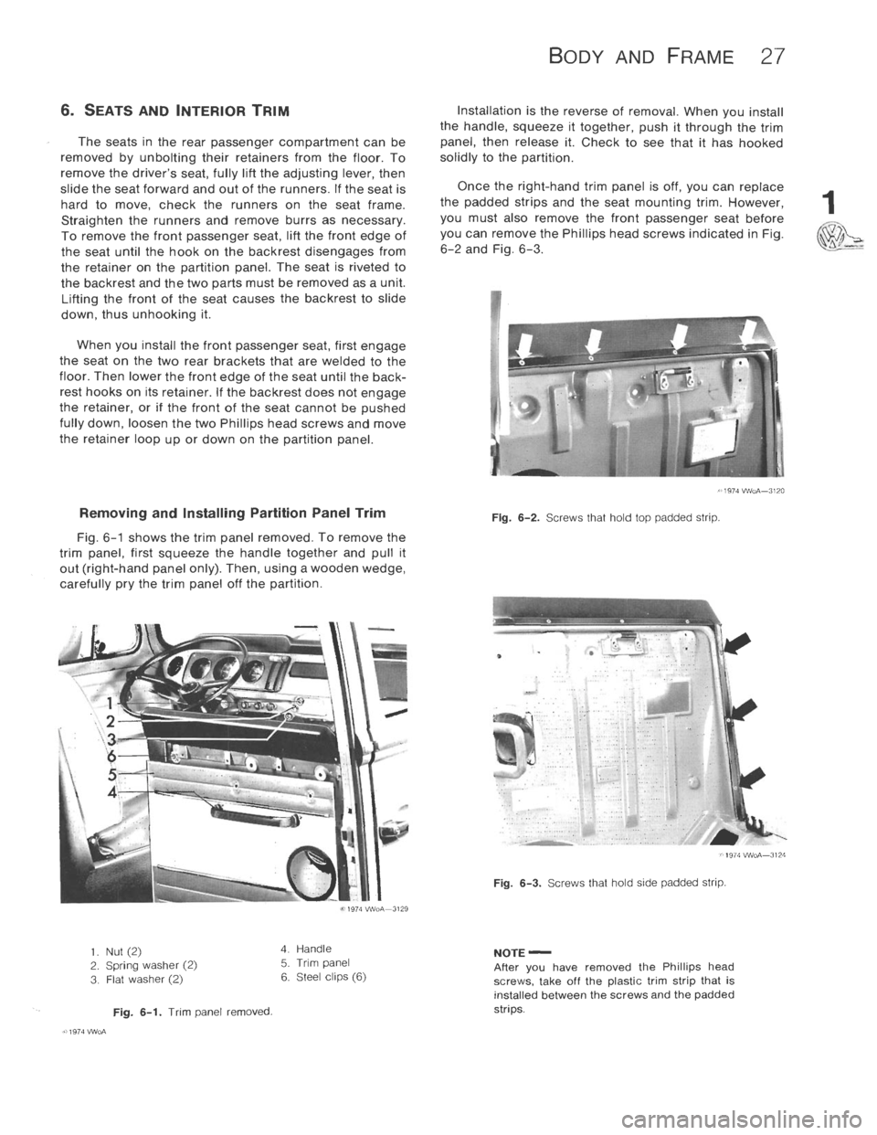 VOLKSWAGEN T2 1968  Service Manual 