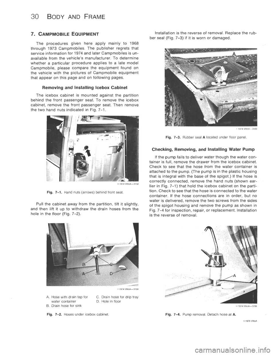 VOLKSWAGEN T2 1968  Service Manual 