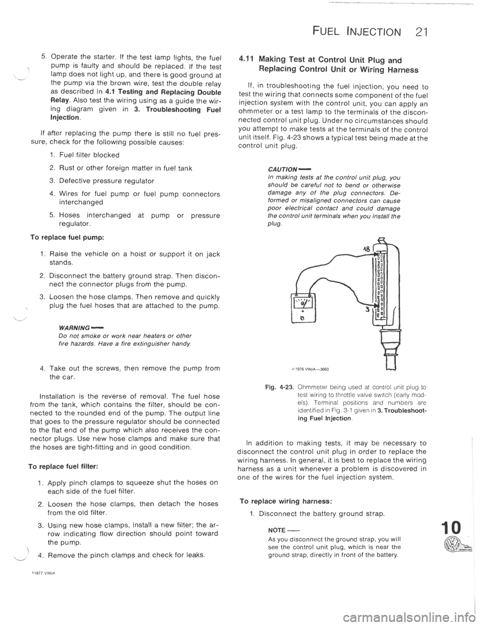 VOLKSWAGEN T2 1968  Service Manual 