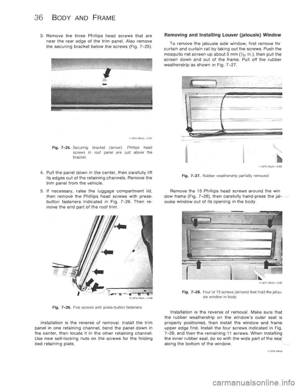 VOLKSWAGEN T2 1968  Service Manual 