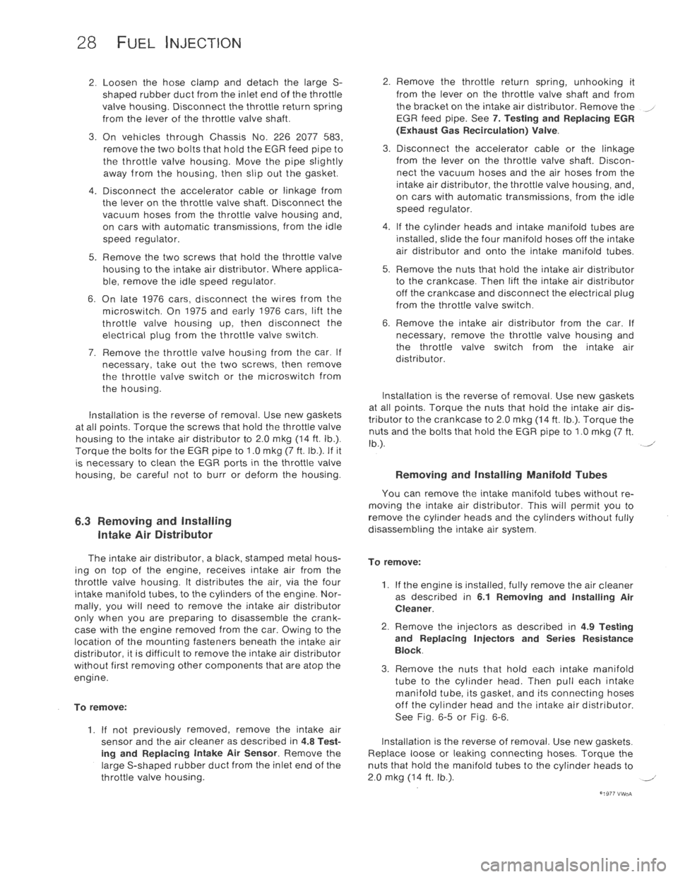 VOLKSWAGEN T2 1968  Service Manual 