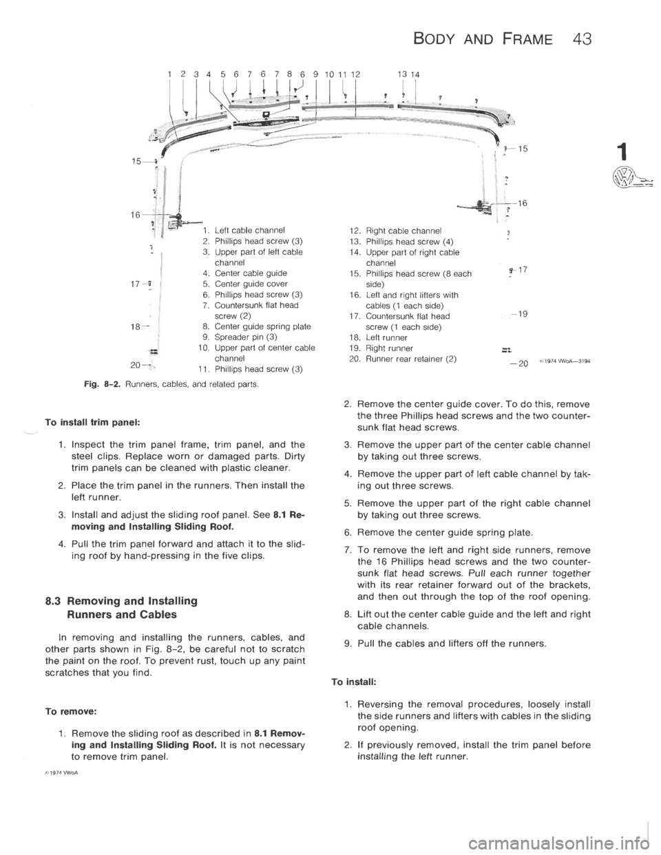 VOLKSWAGEN T2 1968  Service Manual 