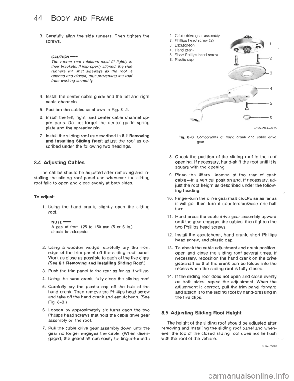 VOLKSWAGEN T2 1968  Service Manual 