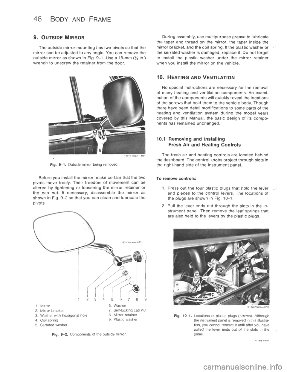 VOLKSWAGEN T2 1968  Service Manual 