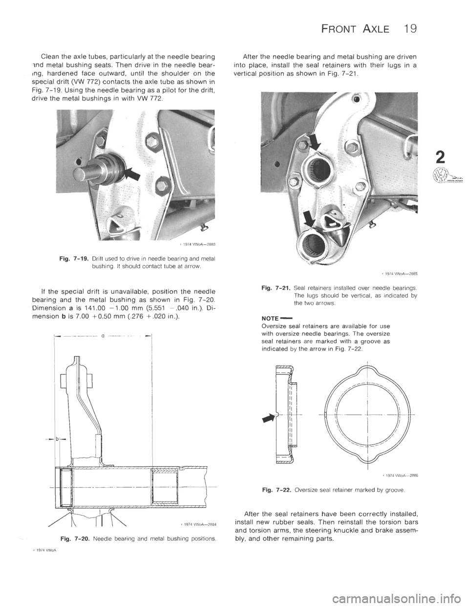 VOLKSWAGEN T2 1968  Service Manual 