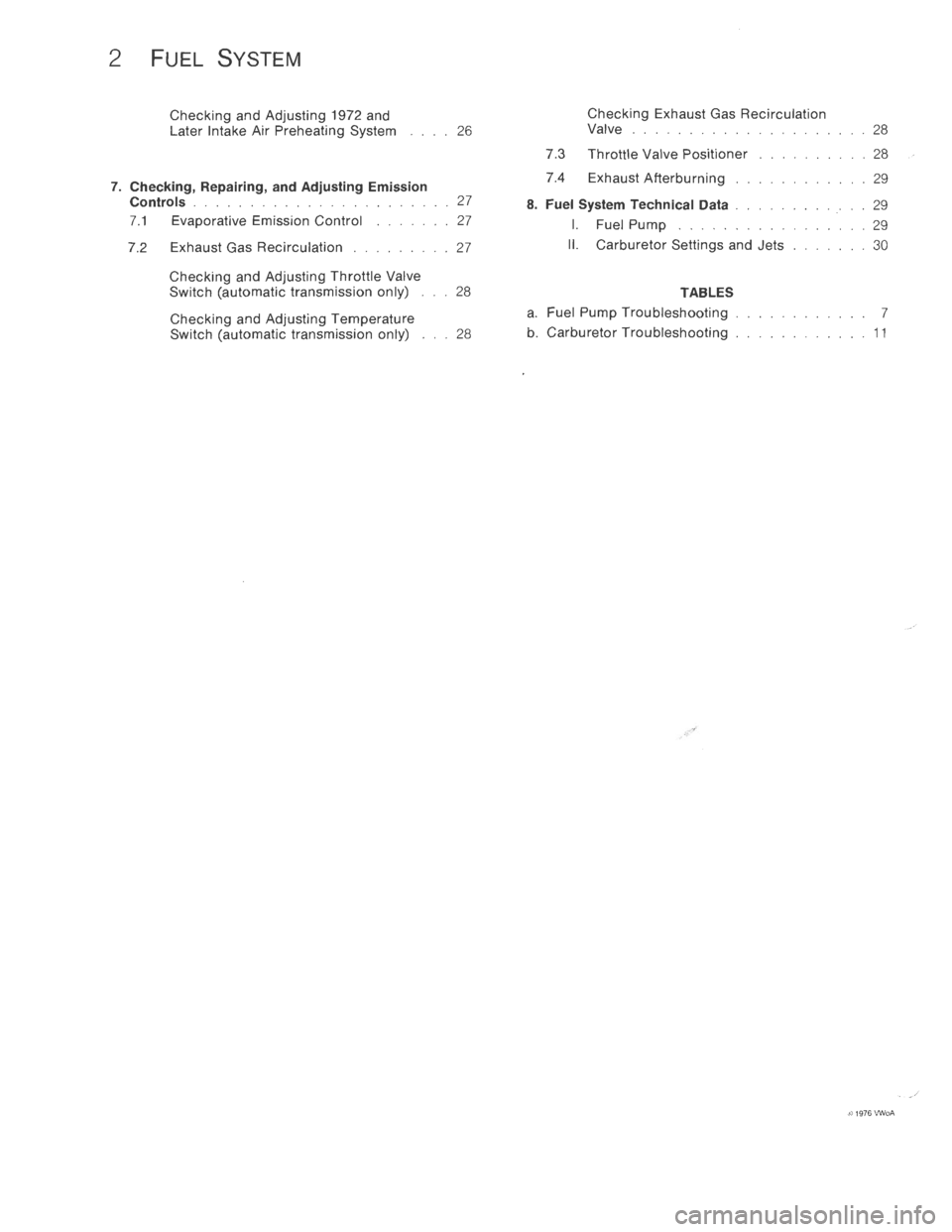 VOLKSWAGEN T2 1968  Service Manual 