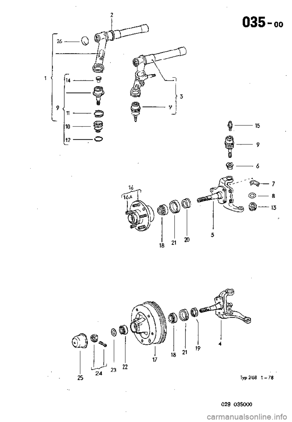 VOLKSWAGEN T2 1975  Repair Manual 