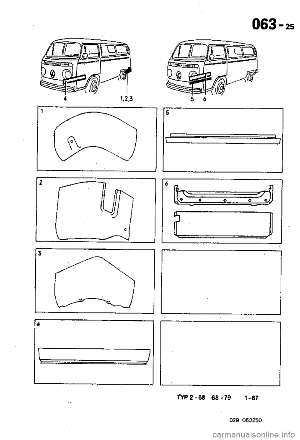 VOLKSWAGEN T2 1975  Repair Manual 