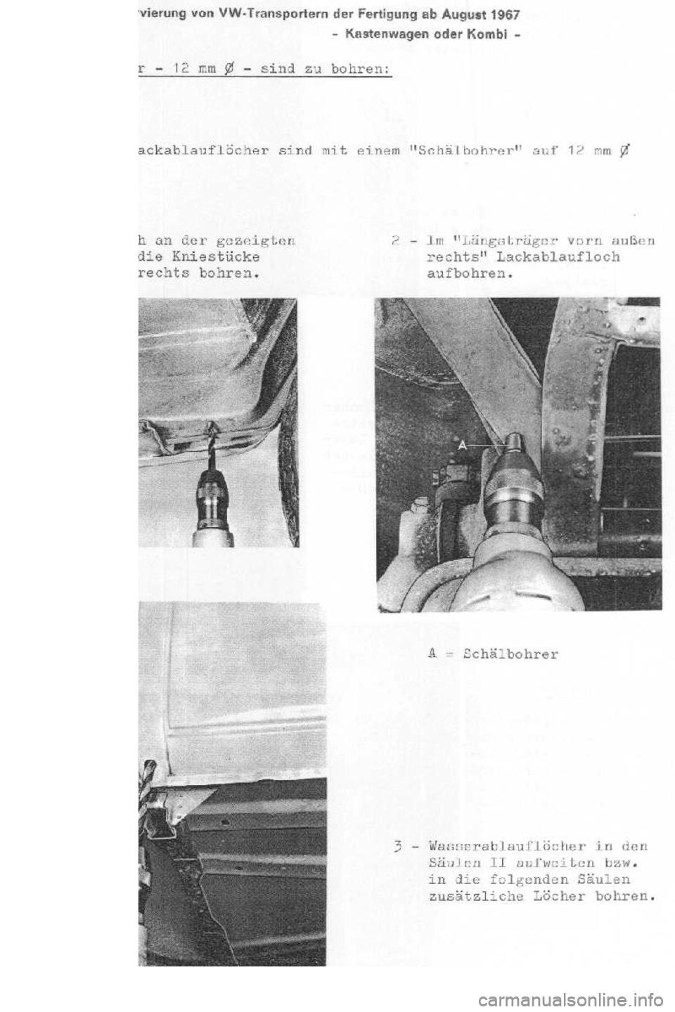 VOLKSWAGEN T2 1975  Repair Manual 