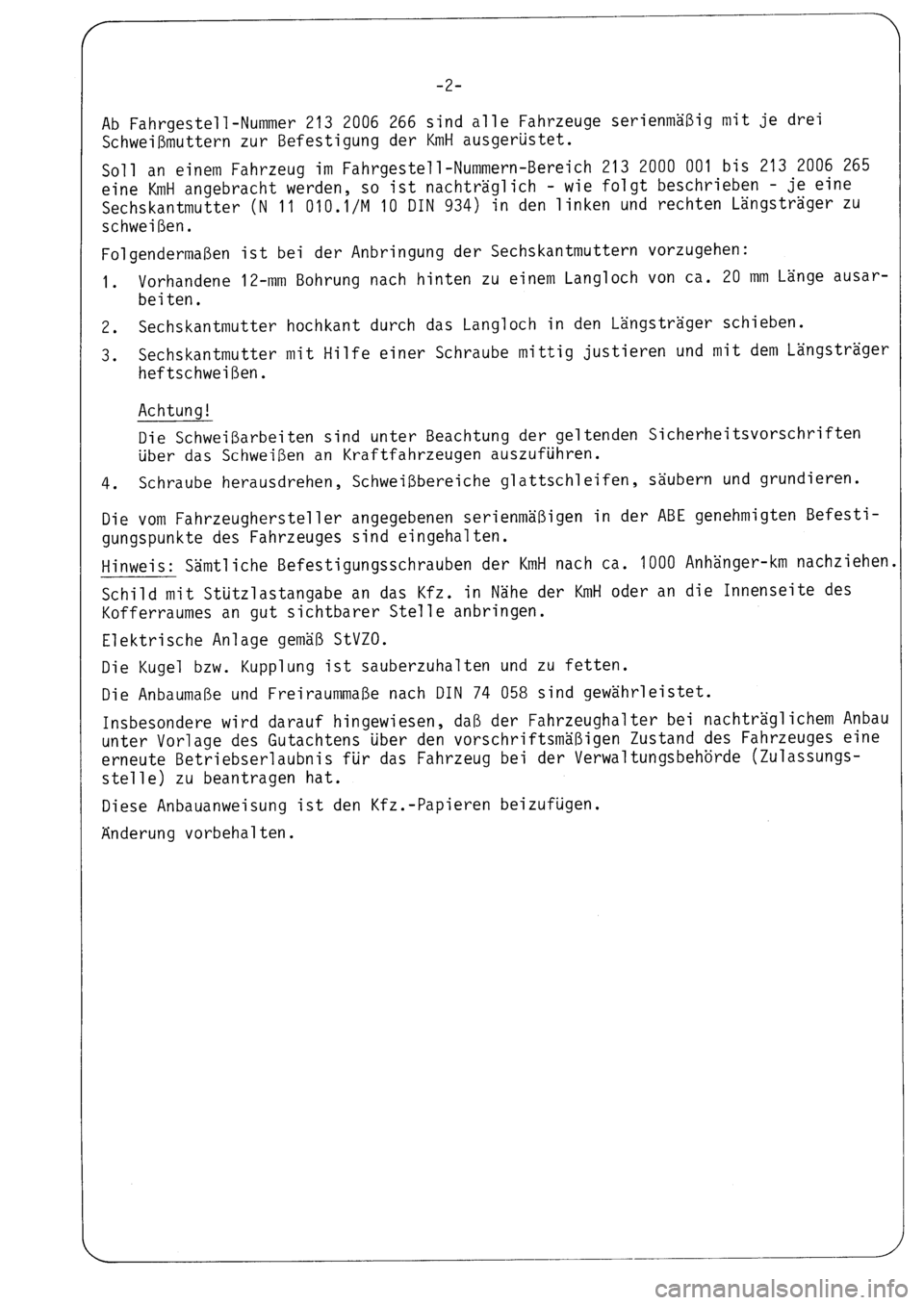 VOLKSWAGEN T2 1975  Repair Manual 