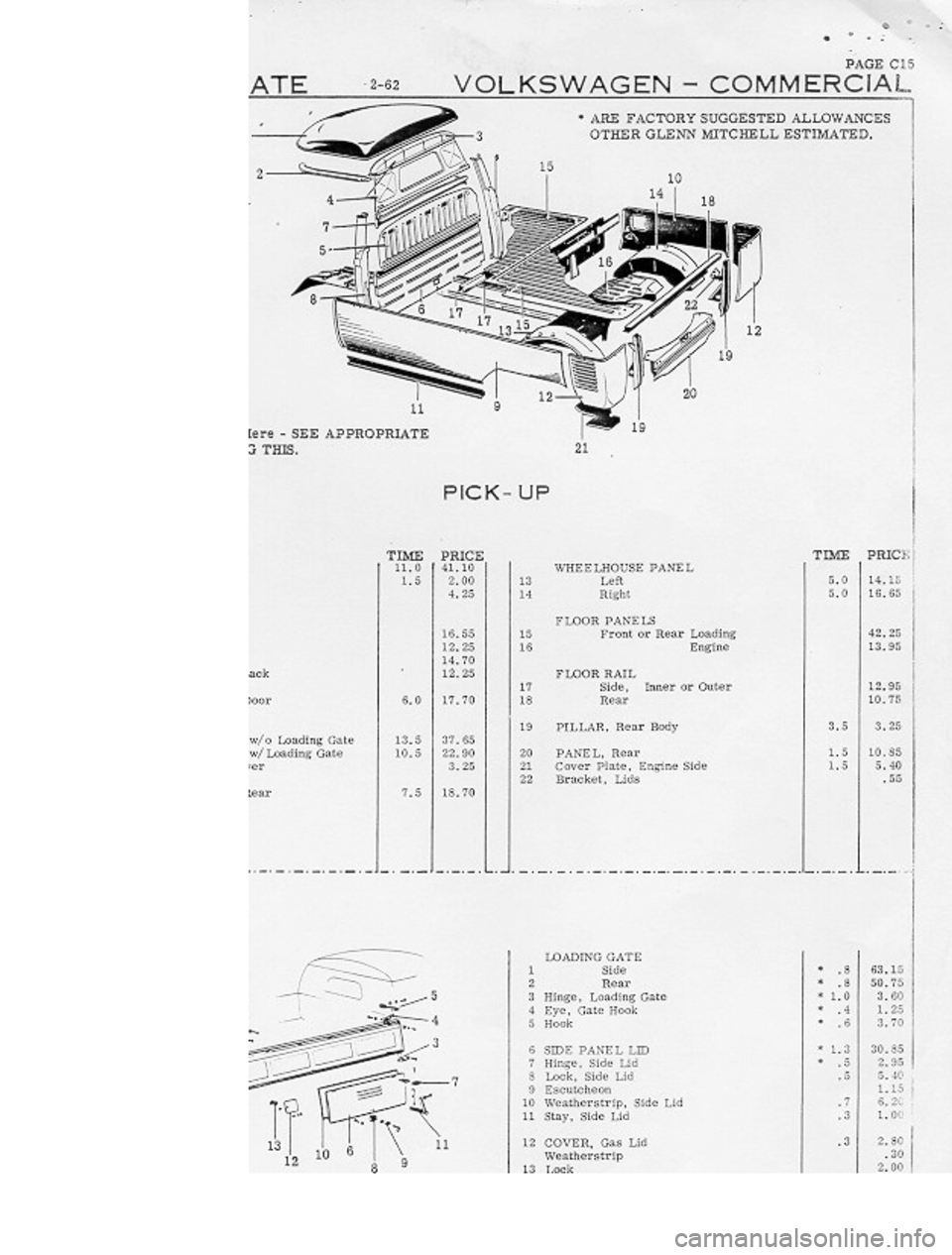 VOLKSWAGEN T2 1975  Repair Manual 