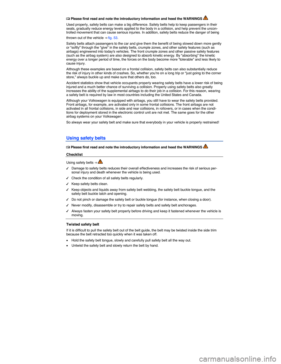 VOLKSWAGEN GOLF SPORTWAGEN 2015 5G / 7.G Owners Manual  
 