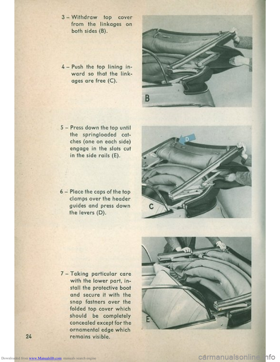 VOLKSWAGEN BEETLE 1960 1.G Owners Manual Downloaded from www.Manualslib.com manuals search engine   