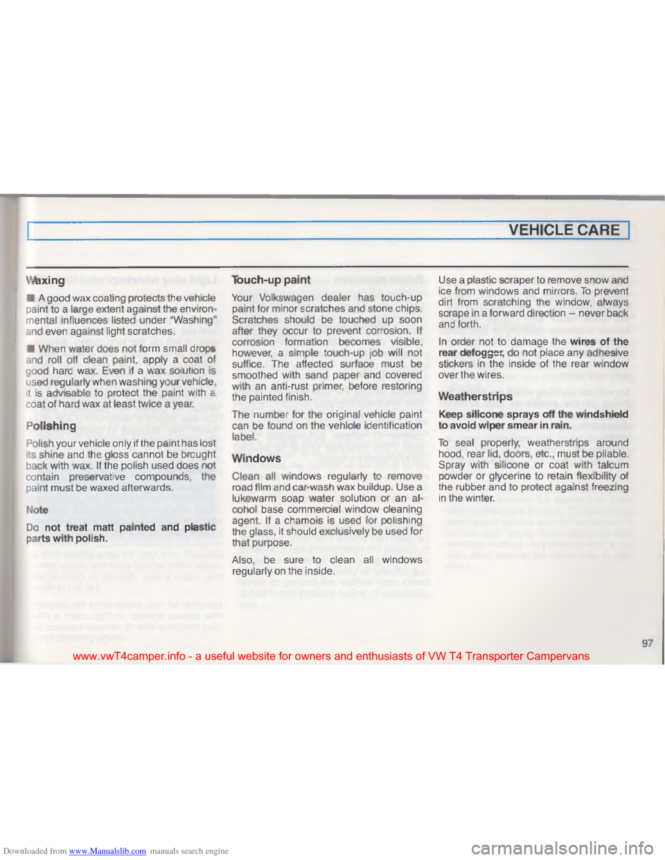 VOLKSWAGEN TRANSPORTER 1993 T4 / 4.G Owners Manual Downloaded from www.Manualslib.com manuals search engine jI\017\006
/\007 \t
\006
\033 \001
\002
!
% V
B
\033 \036 :
\007 \t
\t
\003
\023
! ; \033
\036
\)
\003 7
#
#
B
J
\) E
\004 :
5
9
;
F
\)
+\001 VOLKSWAGEN TRANSPORTER 1993 T4 / 4.G Owners Manual Downloaded from www.Manualslib.com manuals search engine jI\017\006
/\007 \t
\006
\033 \001
\002
!
% V
B
\033 \036 :
\007 \t
\t
\003
\023
! ; \033
\036
\)
\003 7
#
#
B
J
\) E
\004 :
5
9
;
F
\)
+\001