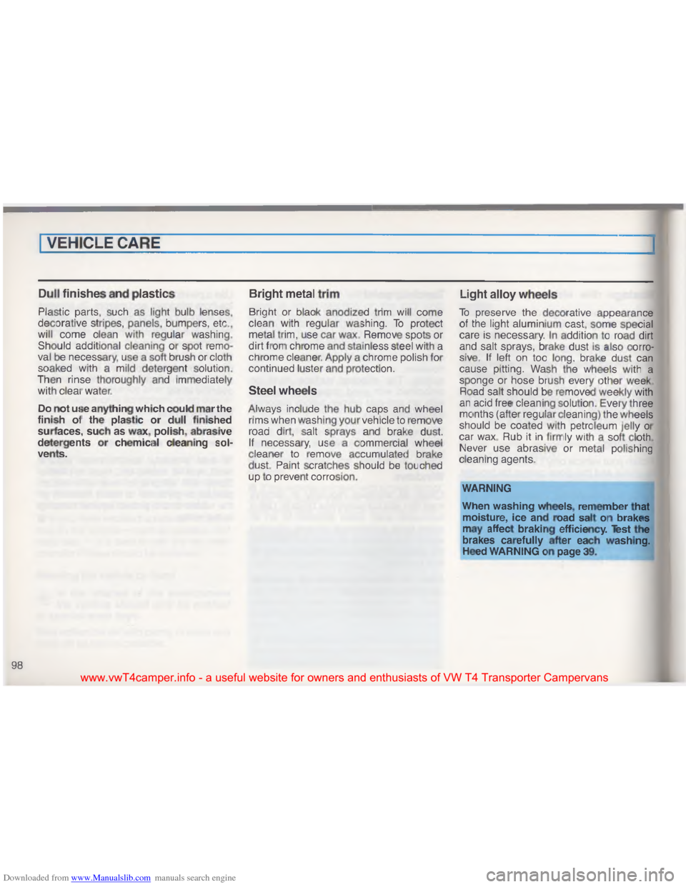 VOLKSWAGEN TRANSPORTER 1993 T4 / 4.G Owners Manual Downloaded from www.Manualslib.com manuals search engine 
#

\036
\f\001\006
\007
n \001 \030\001 \003
\)
" \022" 1\b
> 

\)\001
 \022
 X

\035
\033

7

\006
S
\t
\034 T\001\003 \001
A
\003
& \037 $
