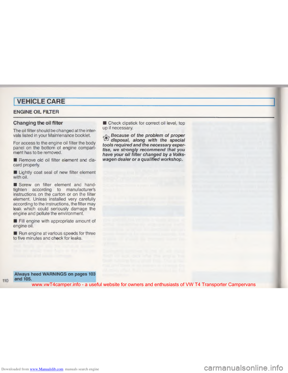 VOLKSWAGEN TRANSPORTER 1993 T4 / 4.G Owners Manual Downloaded from www.Manualslib.com manuals search engine 
j
>

\t
 >
\035
$

\036
,
\(
\005 \001\006 \037
\( \005
\036 \003
 \001

2
\002

+

 \001
\002
\033 \005
\005 \001

#
 \002

\003
#.

.

\002