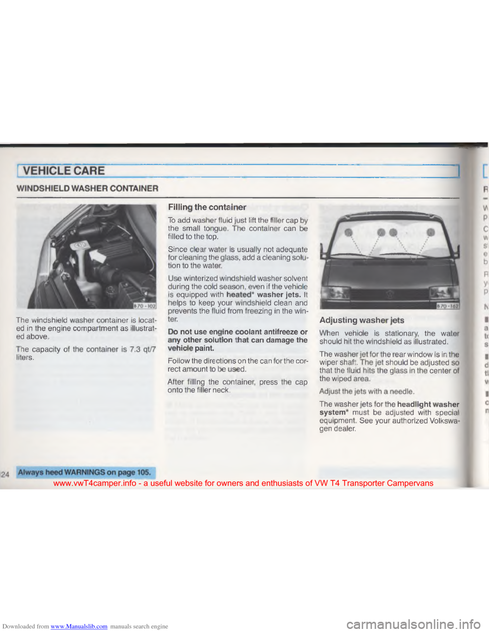 VOLKSWAGEN TRANSPORTER 1993 T4 / 4.G Owners Manual Downloaded from www.Manualslib.com manuals search engine #
\036 7
\036
\003 \036\036
; \002
\036
\036
* \035 *
#
\036 \003 6
L \003\004
7
\024
\036
\036 \(
#
\004
\037\001
\023
\036 \036
&$ " \(
\004
VOLKSWAGEN TRANSPORTER 1993 T4 / 4.G Owners Manual Downloaded from www.Manualslib.com manuals search engine #
\036 7
\036
\003 \036\036
; \002
\036
\036
* \035 *
#
\036 \003 6
L \003\004
7
\024
\036
\036 \(
#
\004
\037\001
\023
\036 \036
&$ " \(
\004