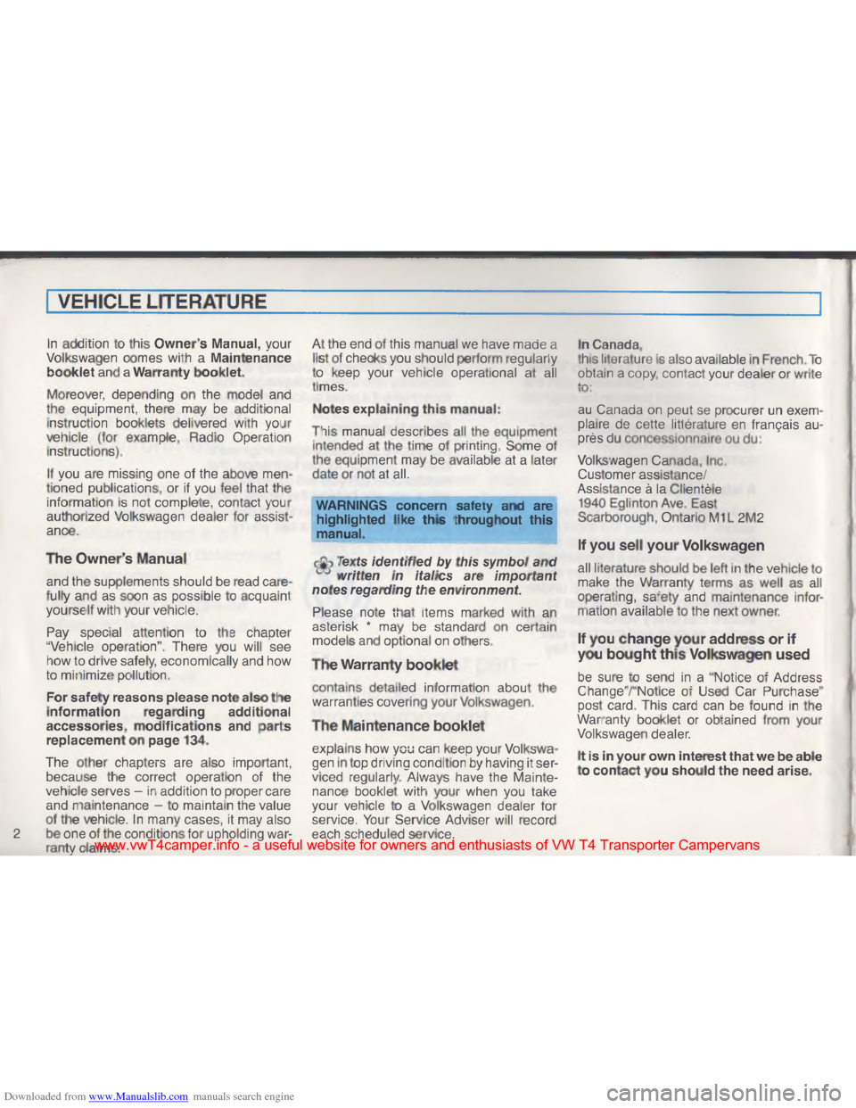 VOLKSWAGEN TRANSPORTER 1993 T4 / 4.G Owners Manual Downloaded from www.Manualslib.com manuals search engine \017
! "
\002
G \022
!
* \026
!
\016 \027
\002
& ,
1\031
\022
\002
$
\t
\005 \036
\001 \001
.
G
<
\003
\023
\001
\024
\001
\024
\00 VOLKSWAGEN TRANSPORTER 1993 T4 / 4.G Owners Manual Downloaded from www.Manualslib.com manuals search engine \017
! "
\002
G \022
!
* \026
!
\016 \027
\002
& ,
1\031
\022
\002
$
\t
\005 \036
\001 \001
.
G
<
\003
\023
\001
\024
\001
\024
\00