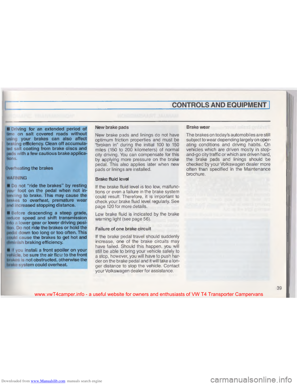 VOLKSWAGEN TRANSPORTER 1993 T4 / 4.G Owners Manual Downloaded from www.Manualslib.com manuals search engine \f

\003
\(

$

\017 7
EE

% &
\036 \016
\b \017
\031 \017
 #

\004 \b
\002
\017 \036\016 \036
\016
\024 %
\036\016
\017 \024\t

7

\036 \016 \