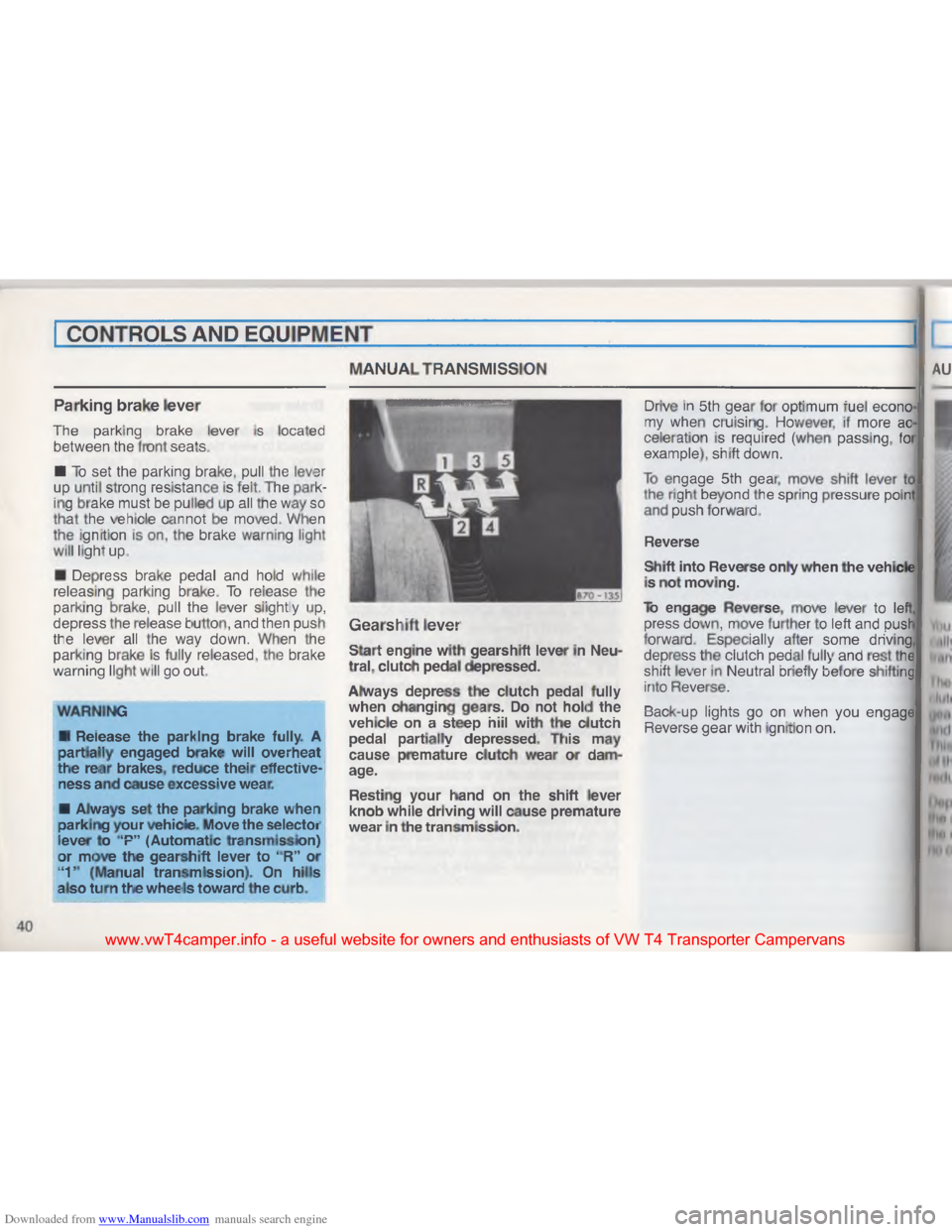 VOLKSWAGEN TRANSPORTER 1993 T4 / 4.G Owners Manual Downloaded from www.Manualslib.com manuals search engine X
9
\005 / \002
U
!\tO\t\001 \(\001
,
\003
8 ?\001
X
+\001
 
\006
#
9
N
\tO\t\001
1
\030
\033
\002
\033
X
\022
\007
\005 \001
/
\022 \024 L
+\