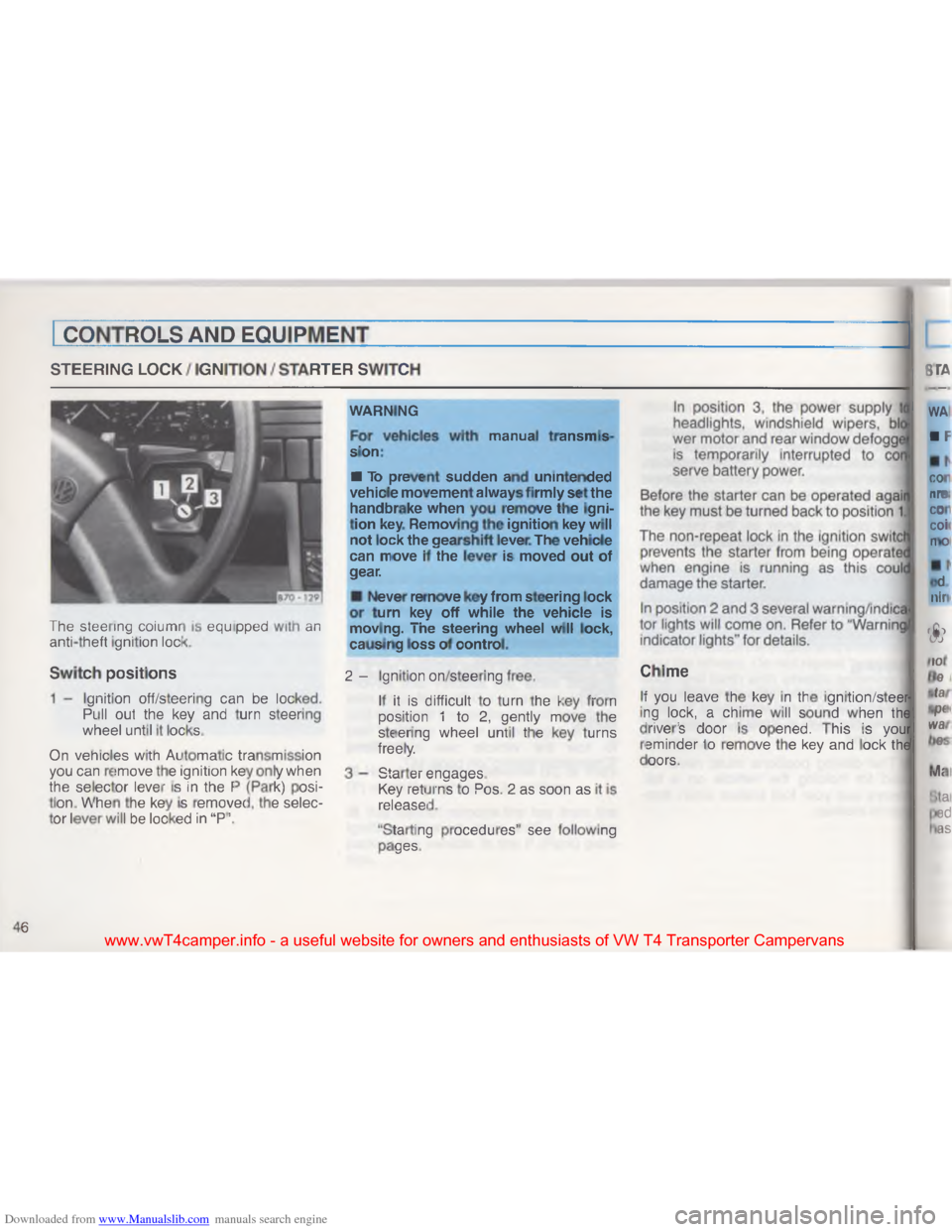 VOLKSWAGEN TRANSPORTER 1993 T4 / 4.G Owners Manual Downloaded from www.Manualslib.com manuals search engine l
\007
\003
8 $
\004
\036
#
&
*
\002
#
7 &\001
\007
" #
#
#
;
\002 N
7
\)
A \001
/
\b
J \036
\036
= 7
\020 \025\001
<
#
5
#
5 *\001
\b\001
"
VOLKSWAGEN TRANSPORTER 1993 T4 / 4.G Owners Manual Downloaded from www.Manualslib.com manuals search engine l
\007
\003
8 $
\004
\036
#
&
*
\002
#
7 &\001
\007
" #
#
#
;
\002 N
7
\)
A \001
/
\b
J \036
\036
= 7
\020 \025\001
<
#
5
#
5 *\001
\b\001
"