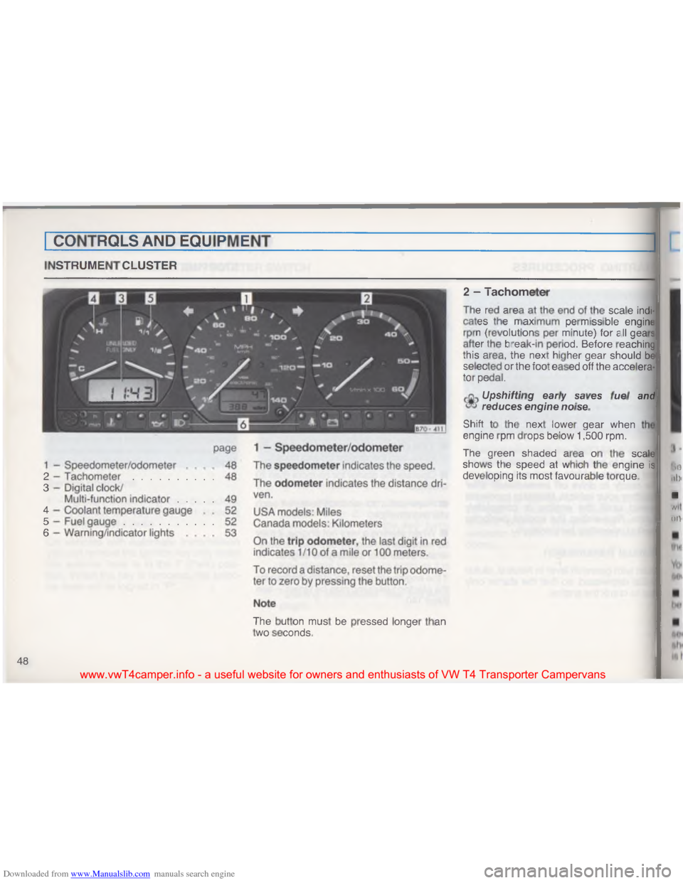 VOLKSWAGEN TRANSPORTER 1993 T4 / 4.G Owners Manual Downloaded from www.Manualslib.com manuals search engine /
\036\003

#

B
"
\007
B
;
N \(
\(
\(
\002
#
\(
\(
#
;
\007
\003
#"
#
\036:\003 9
8
\003
#
B
\030
" \023a

\(

$ 8
\030
\003. "
"
.
" \002

\0