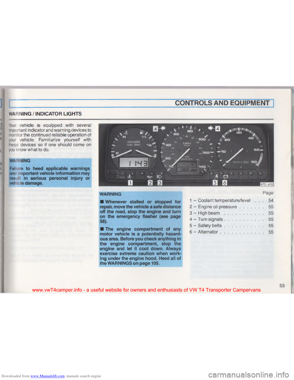 VOLKSWAGEN TRANSPORTER 1993 T4 / 4.G Owners Manual Downloaded from www.Manualslib.com manuals search engine Oc
c

O
\006
\b \006
\025
\022
\025 \006
.
\021
F
\017\022\001
\032
1
\036
\005 \001 \006
*
j
\017\001
\006
\023
<
 
, \006
\021
=
\025 %
\b
6