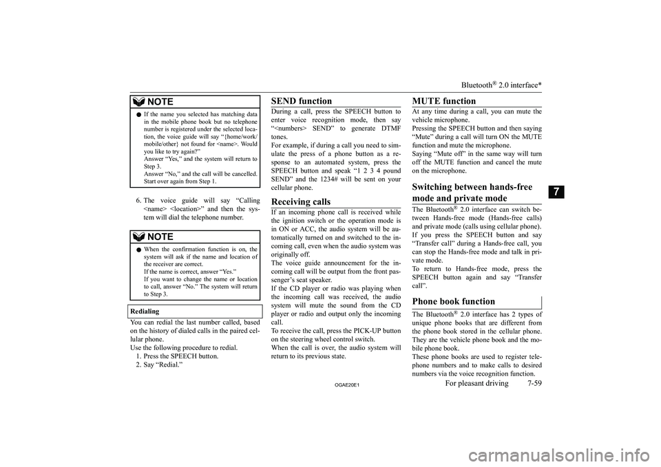 MITSUBISHI ASX 2020  Owners Manual (in English) �N�O�T�E�z�I�f�  �t�h�e�  �n�a�m�e�  �y�o�u�  �s�e�l�e�c�t�e�d�  �h�a�s�  �m�a�t�c�h�i�n�g�  �d�a�t�a
�i�n�  �t�h�e�  �m�o�b�i�l�e�  �p�h�o�n�e�  �b�o�o�k�  �b�u�t�  �n�o�  �t�e�l�e�p�h�o�n�e
�n�u�m�b