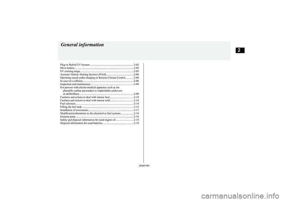 MITSUBISHI OUTLANDER PHEV 2019  Owners Manual (in English) �P�l�u�g�-�i�n� �H�y�b�r�i�d� �E�V� �S�y�s�t�e�m�.�.�.�.�.�.�.�.�.�.�.�.�.�.�.�.�.�.�.�.�.�.�.�.�.�.�.�.�.�.�.�.�.�.�.�.�.�.�.�.�.�.�.�.�.�.�.�.�.�.�.�.�.�.�.�.�.�.�.�.�.�.�.�.�. �2�-�0�2
�D�r�i�v�e� 