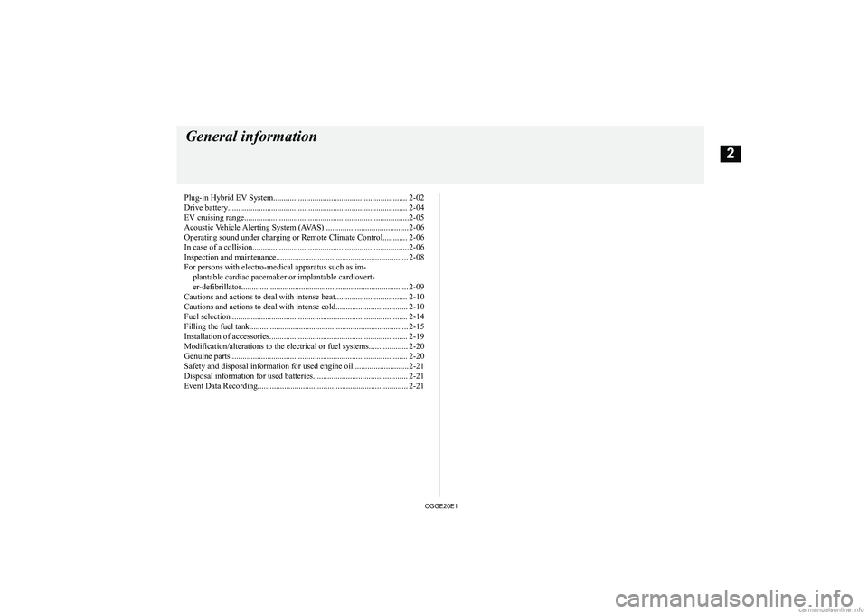 MITSUBISHI OUTLANDER PHEV 2020  Owners Manual (in English) �P�l�u�g�-�i�n� �H�y�b�r�i�d� �E�V� �S�y�s�t�e�m�.�.�.�.�.�.�.�.�.�.�.�.�.�.�.�.�.�.�.�.�.�.�.�.�.�.�.�.�.�.�.�.�.�.�.�.�.�.�.�.�.�.�.�.�.�.�.�.�.�.�.�.�.�.�.�.�.�.�.�.�.�.�.�.�. �2�-�0�2
�D�r�i�v�e� 