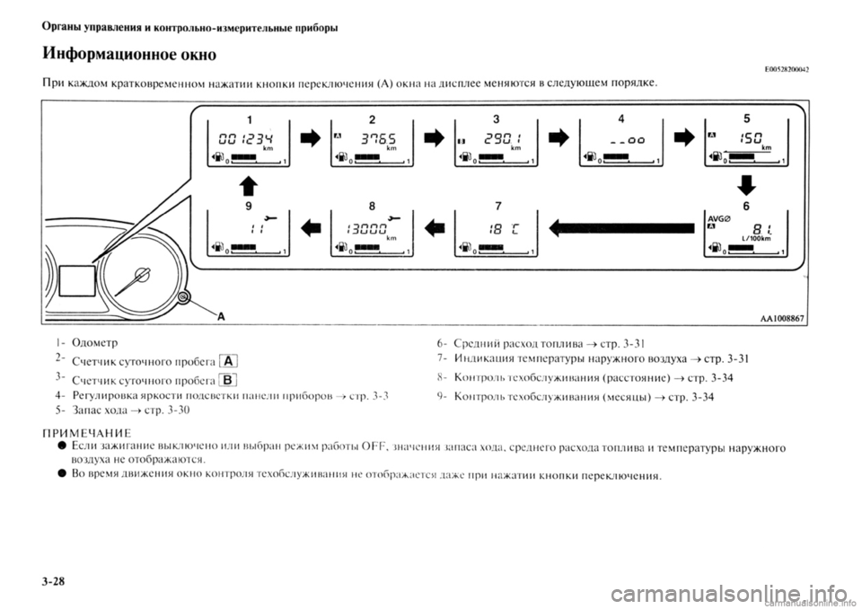 MITSUBISHI OUTLANDER 2013  Руководство по эксплуатации и техобслуживанию (in Russian) 