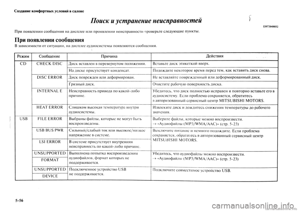 MITSUBISHI OUTLANDER 2013  Руководство по эксплуатации и техобслуживанию (in Russian) 