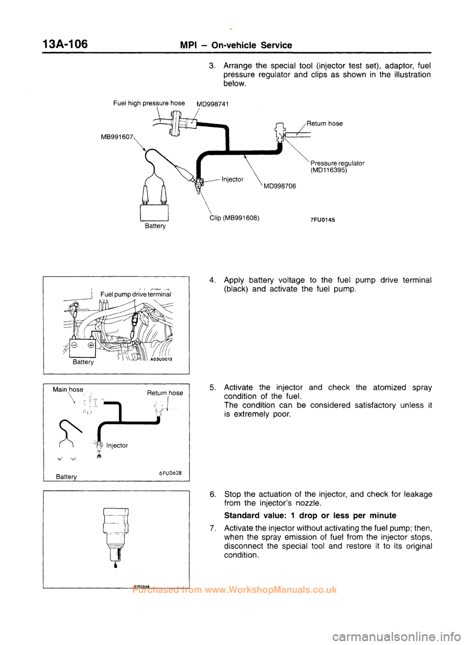 MITSUBISHI CARISMA 1995  Workshop Manual 
 
www.WorkshopManuals.co.uk

 
Purchased from www.WorkshopManuals.co.uk 