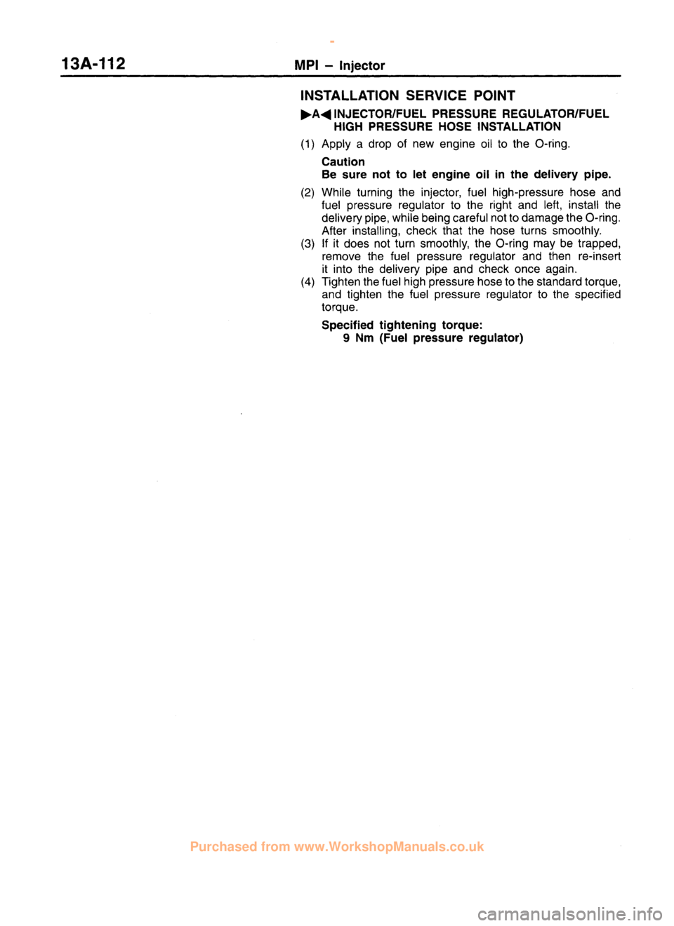 MITSUBISHI CARISMA 1995  Workshop Manual 
 
www.WorkshopManuals.co.uk

 
Purchased from www.WorkshopManuals.co.uk 
