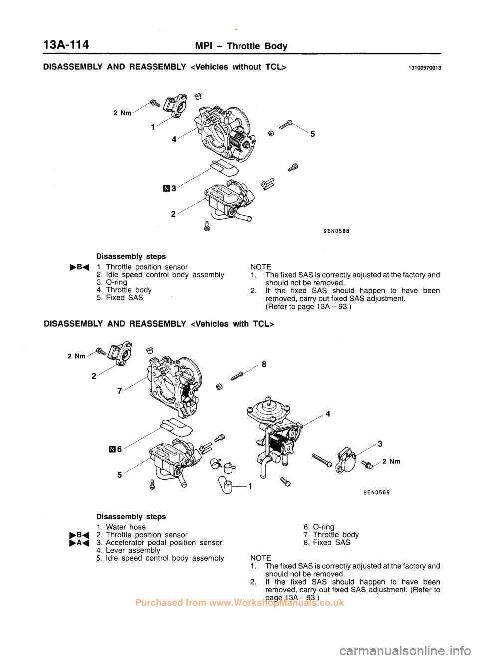 MITSUBISHI CARISMA 1995  Workshop Manual 
 
www.WorkshopManuals.co.uk

 
Purchased from www.WorkshopManuals.co.uk 