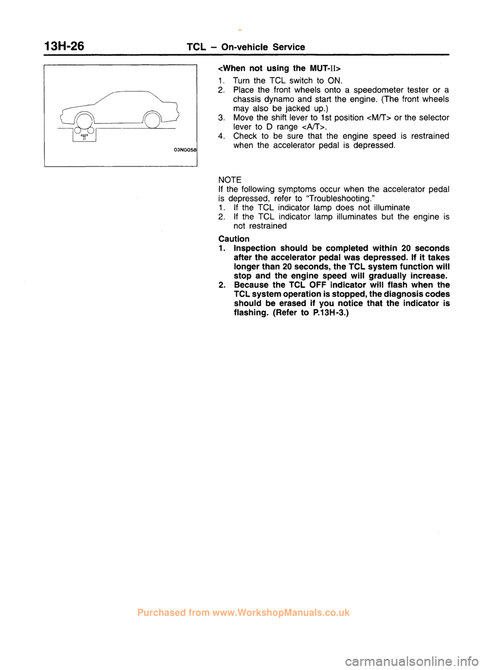 MITSUBISHI CARISMA 1995  Workshop Manual 
 
www.WorkshopManuals.co.uk

 
Purchased from www.WorkshopManuals.co.uk 