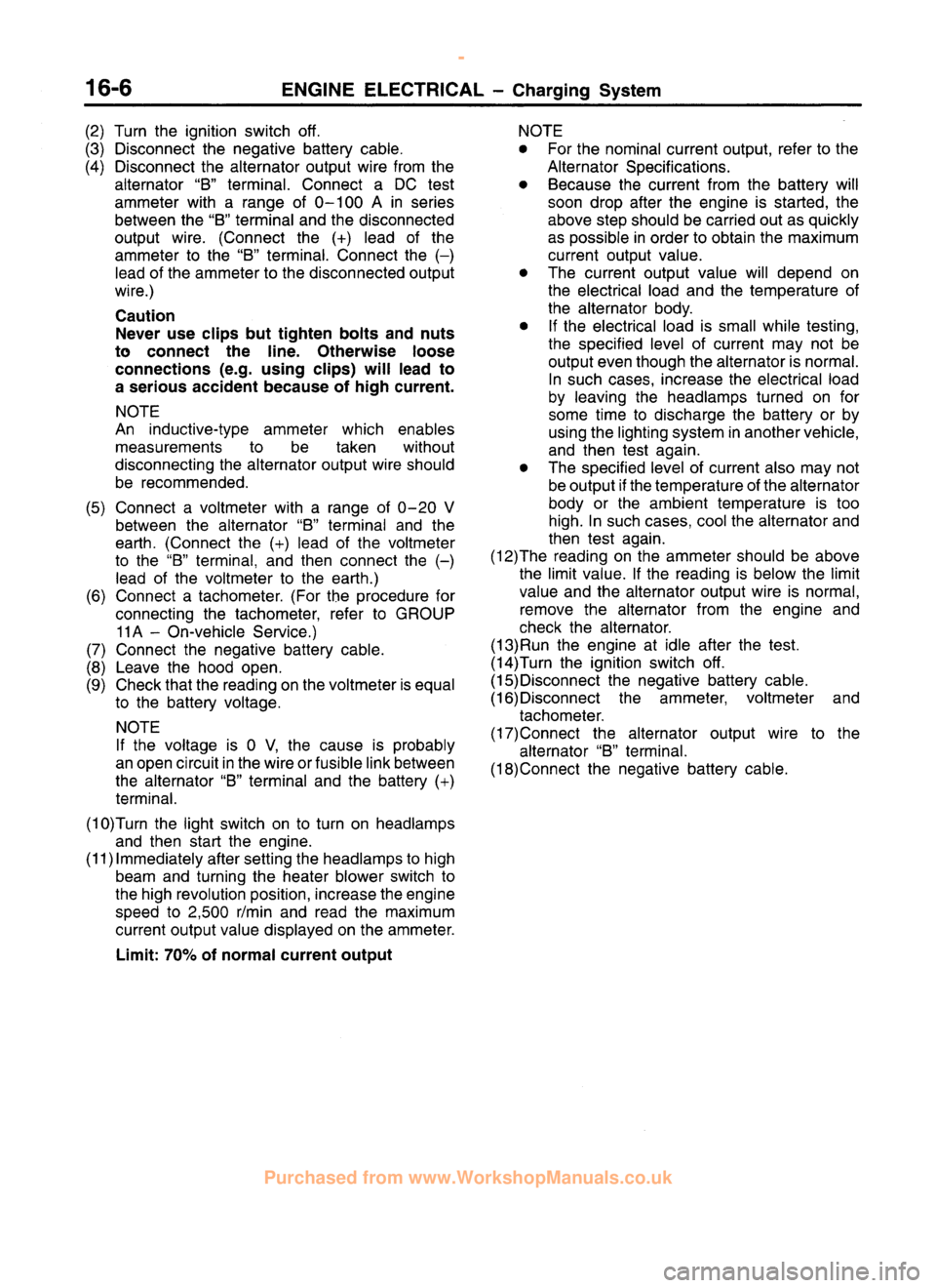 MITSUBISHI CARISMA 1995  Workshop Manual 
 
www.WorkshopManuals.co.uk

 
Purchased from www.WorkshopManuals.co.uk 