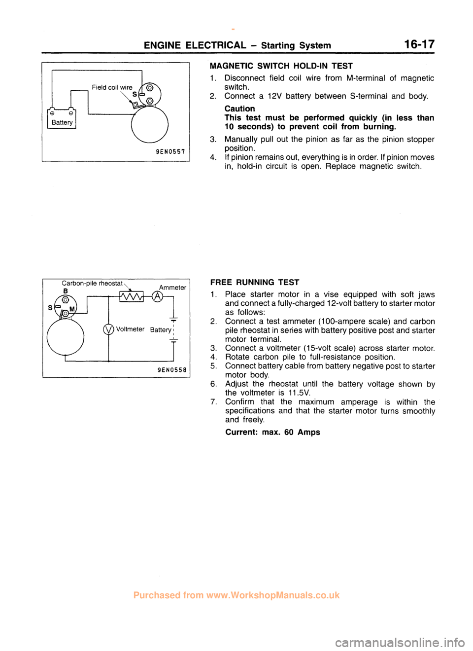 MITSUBISHI CARISMA 1995  Workshop Manual 
 
www.WorkshopManuals.co.uk

 
Purchased from www.WorkshopManuals.co.uk 