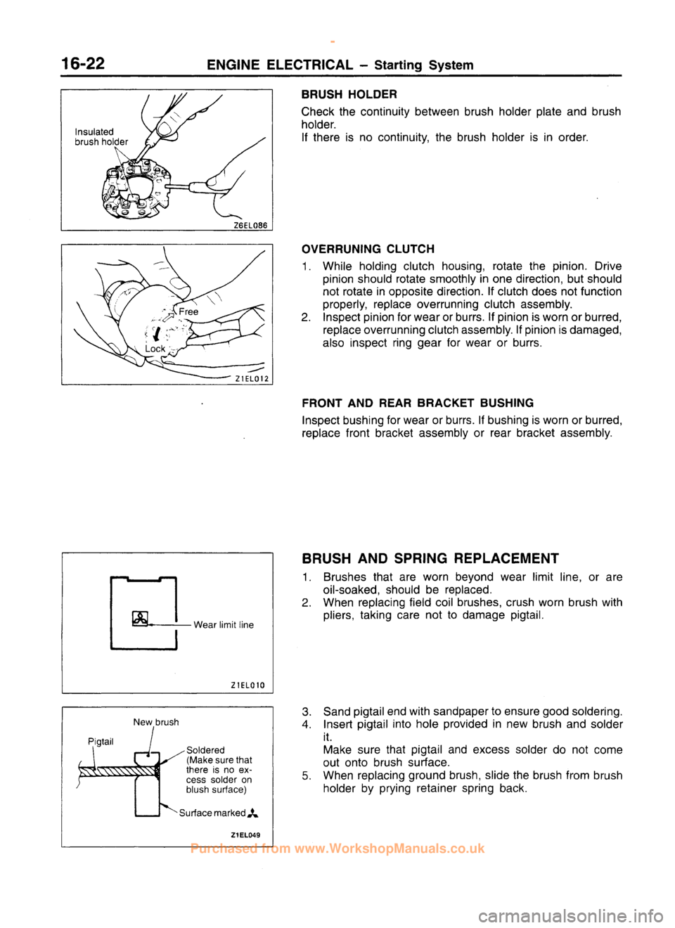 MITSUBISHI CARISMA 1995  Workshop Manual 
 
www.WorkshopManuals.co.uk

 
Purchased from www.WorkshopManuals.co.uk 
