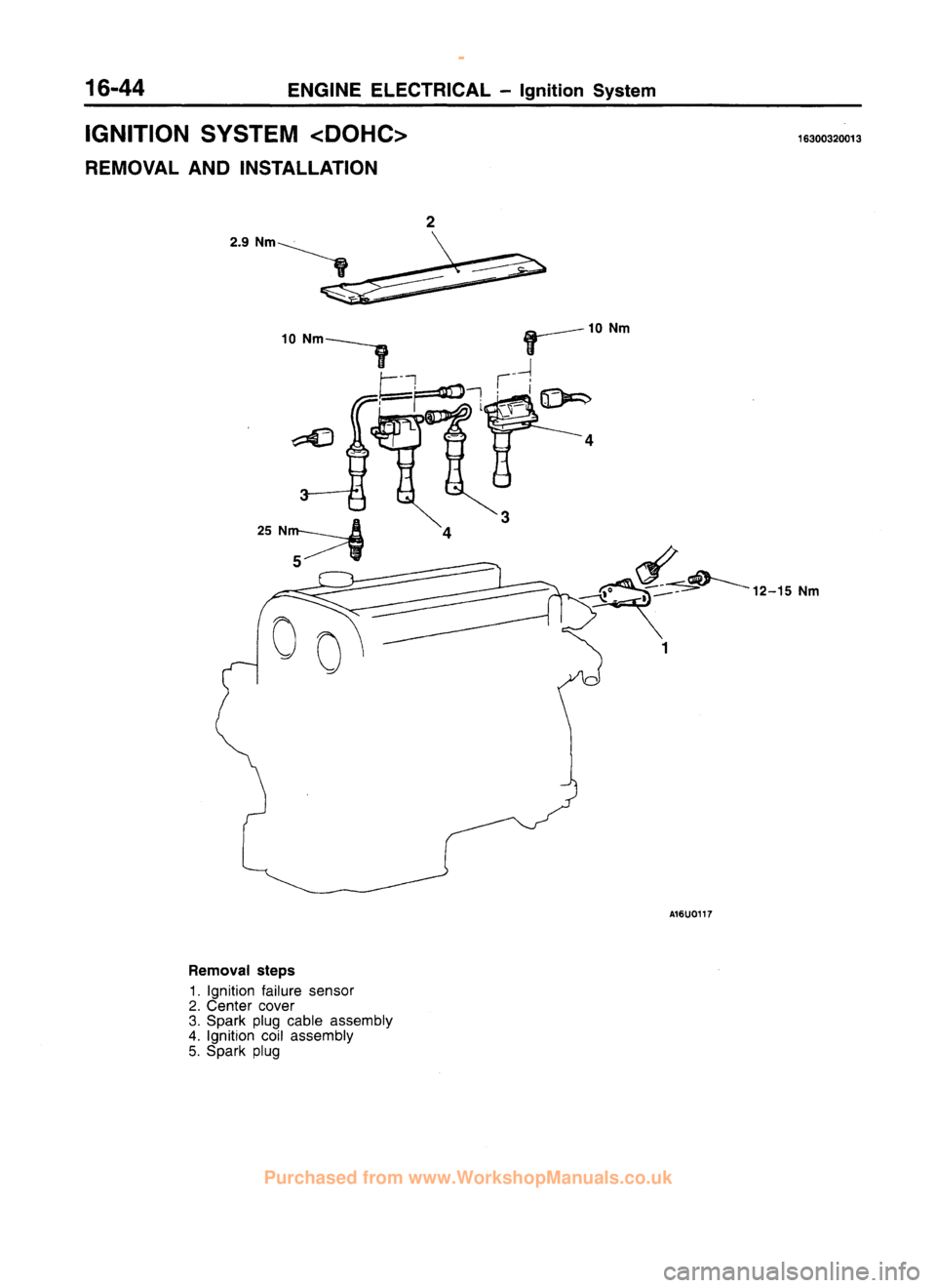 MITSUBISHI CARISMA 1995  Workshop Manual 
 
www.WorkshopManuals.co.uk

 
Purchased from www.WorkshopManuals.co.uk 