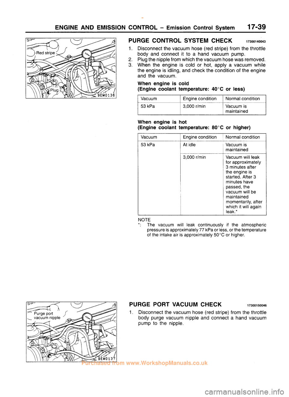 MITSUBISHI CARISMA 1995  Workshop Manual 
 
www.WorkshopManuals.co.uk

 
Purchased from www.WorkshopManuals.co.uk 