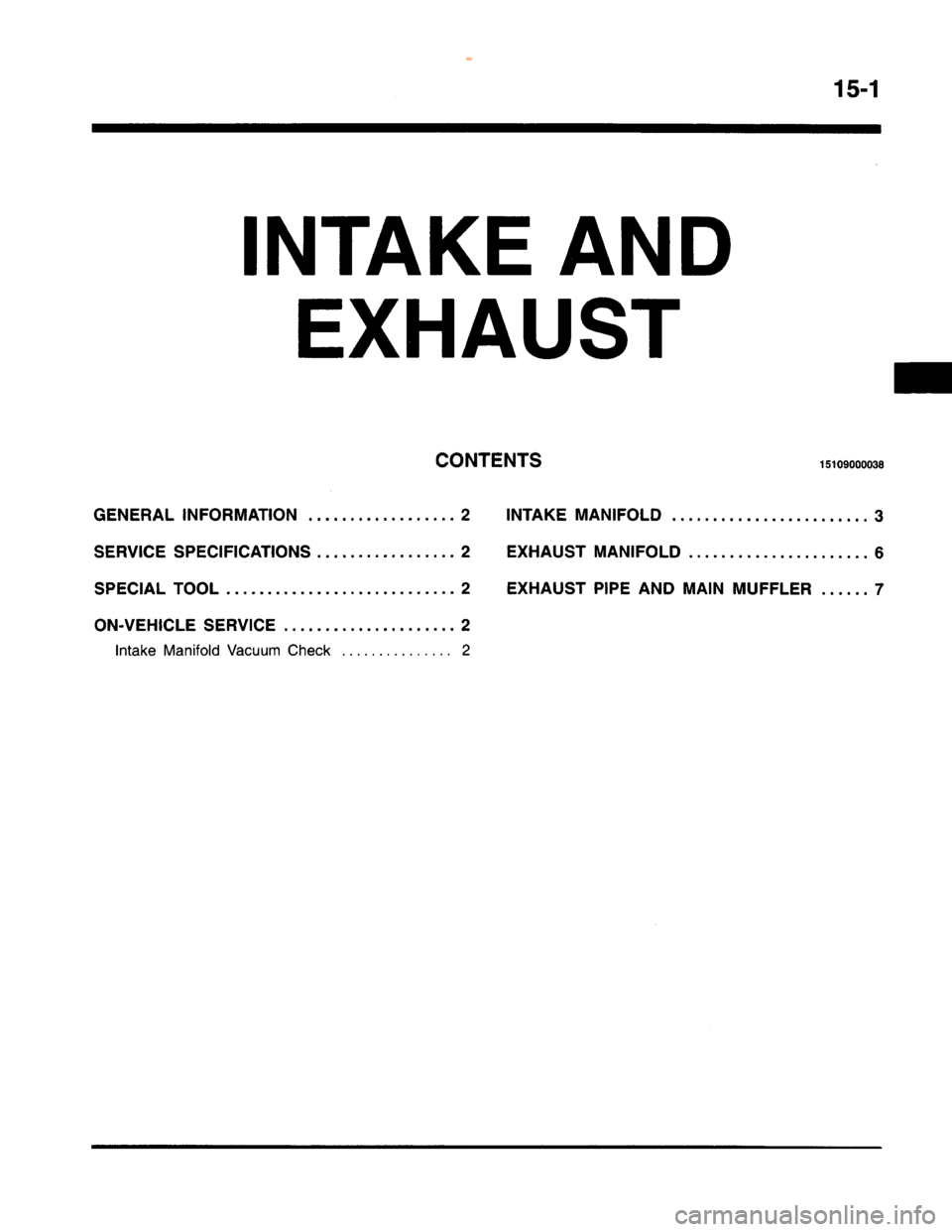 MITSUBISHI CARISMA 1995  Workshop Manual 
 
www.WorkshopManuals.co.uk

 
Purchased from www.WorkshopManuals.co.uk 