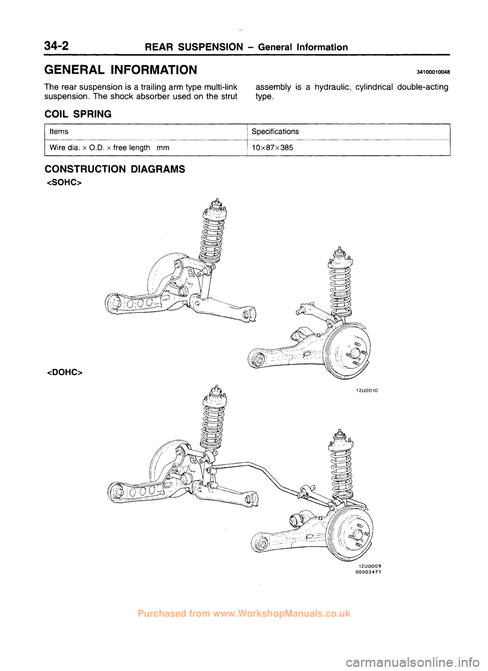 MITSUBISHI CARISMA 1995  Workshop Manual 
 
www.WorkshopManuals.co.uk

 
Purchased from www.WorkshopManuals.co.uk 