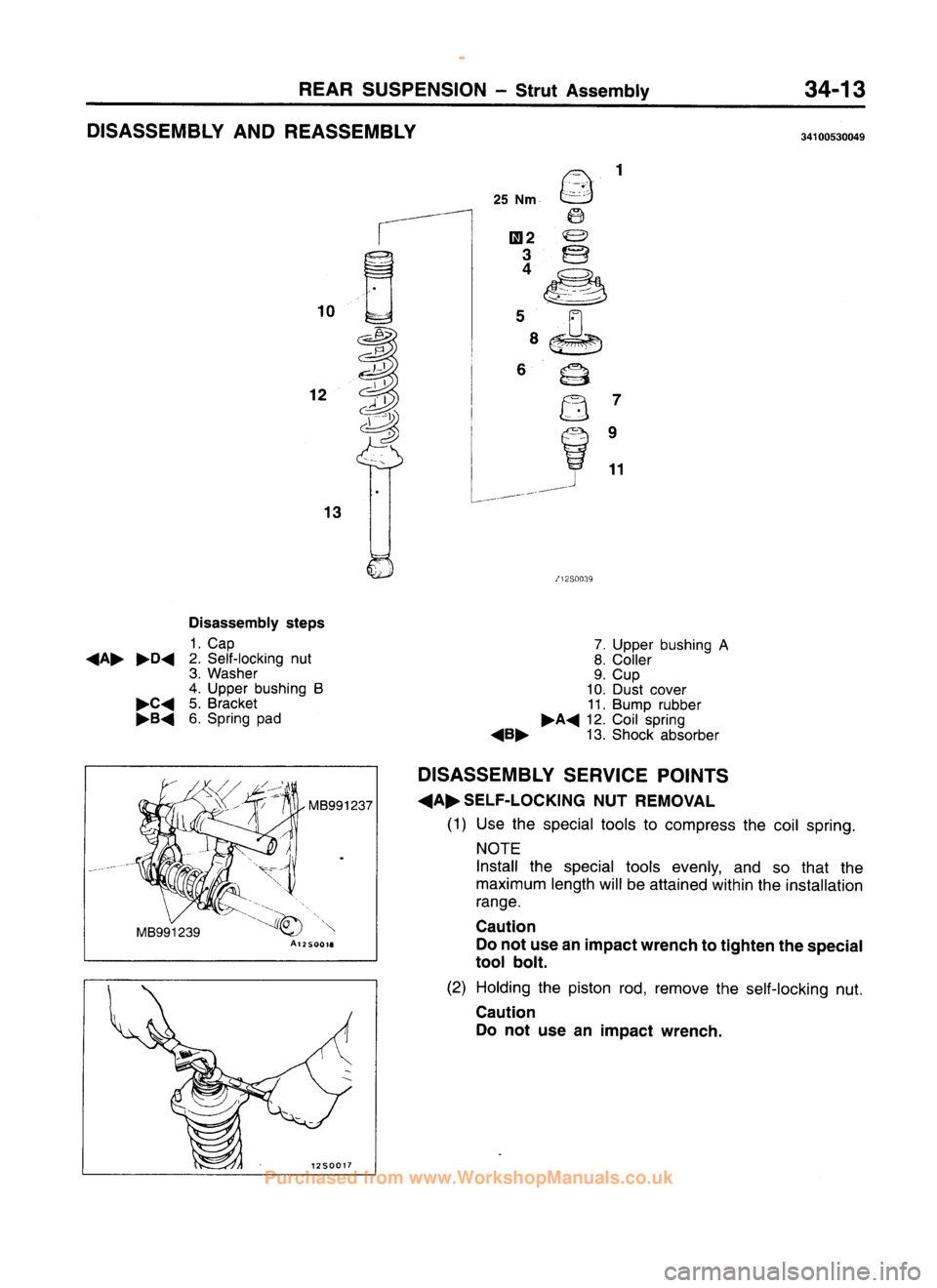 MITSUBISHI CARISMA 1995  Workshop Manual 
 
www.WorkshopManuals.co.uk

 
Purchased from www.WorkshopManuals.co.uk 