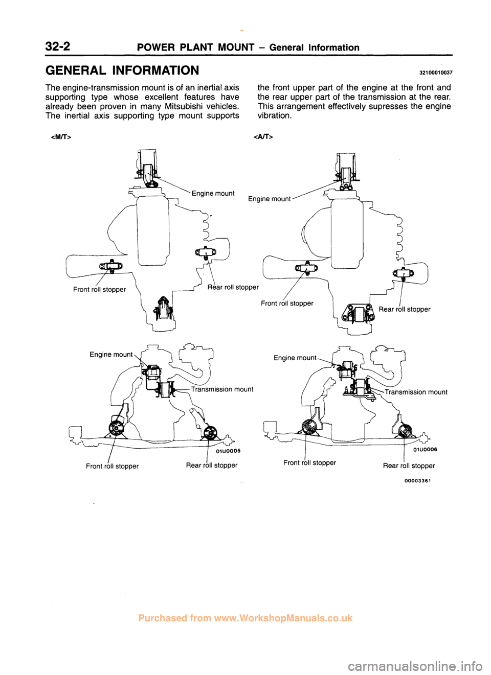 MITSUBISHI CARISMA 1995  Workshop Manual 
 
www.WorkshopManuals.co.uk

 
Purchased from www.WorkshopManuals.co.uk 